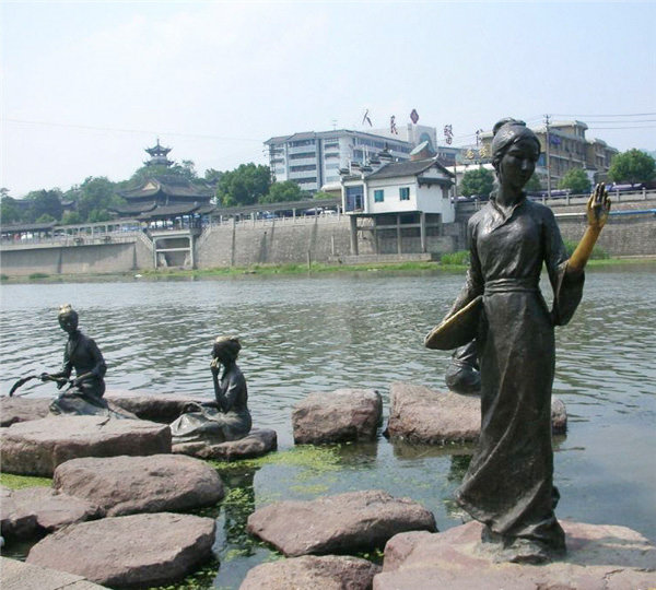 公园景區(qū)雕塑